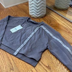 Gym shark Cropped Sweatshirt